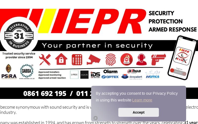 EPR Security logo